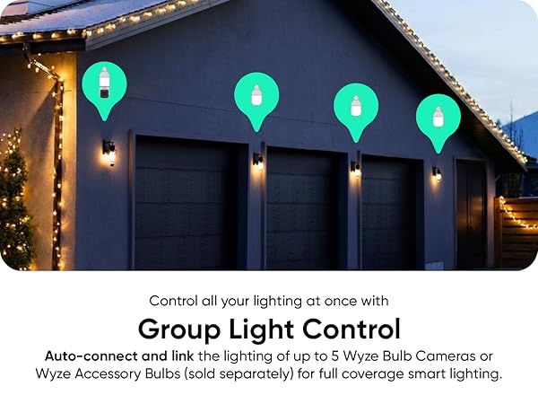 Wyze Bulb Cam Group Control