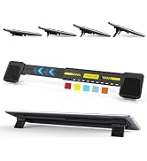 HONKID Computer Keyboard Stand, Adjustable Keyboard Riser for Flat-Back Keyboards only and Retrac...