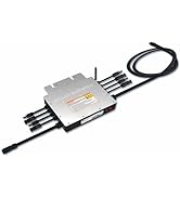 Y&amp;H 1200W Grid Tie Micro Inverter Waterproof MPPT Stackable DC30-60V Solar Input AC110V 220V Auto...