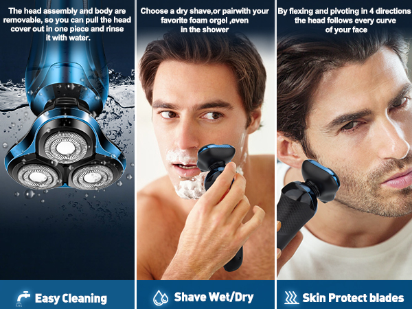 mens face shaver razor razor for mens head bald shaver head razors for bald men floating head shaver