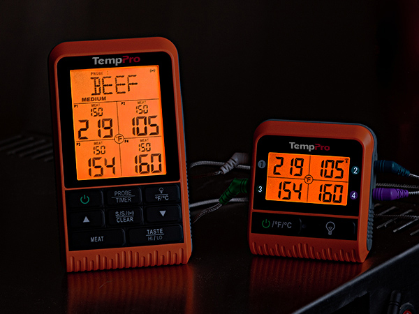 meat probe wireless thermometer smoker thermometer bbq thermometer wireless meat probe