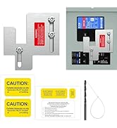 Generator Interlock Kit Compatible with Eaton Cutler Hammer BR Series 150 and 200 Amp Panels, Gen...