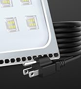 Viugreum 50W LED Flood Light Outdoor, Thinner and Lighter Design, Waterproof IP65, 5000LM, Daylig...