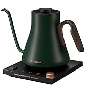 INTASTING Electric Kettle, Gooseneck Electric Kettle, ±1? Precise Temperature Control, Stainless ...
