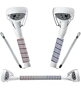 SAQICO 2 in 1 Long Arms &amp; Handle Attachments Compatible with Oculus Quest 2 Hand Controllers, VR ...