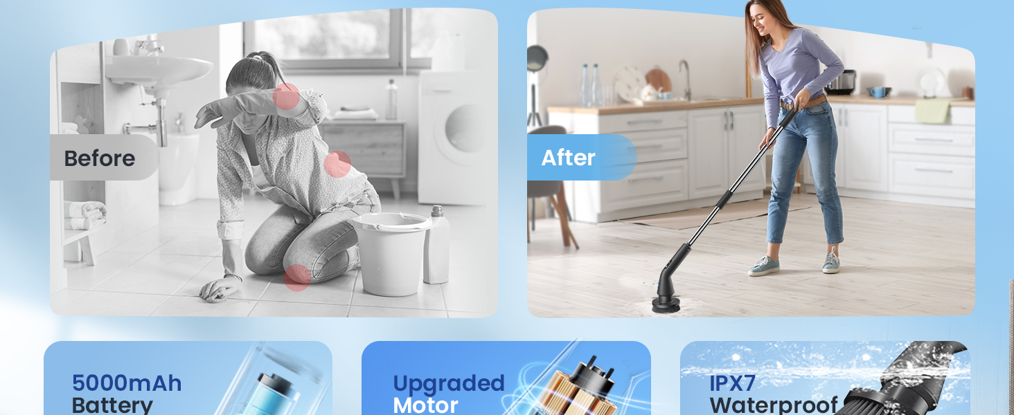 Electric Spin Scrubber