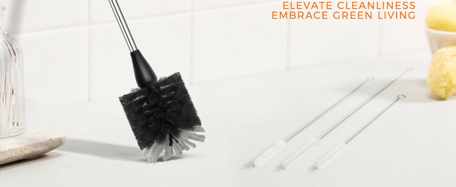 bottle brush water bottle cleaner brush straw cleaner brush