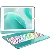 MMK Keyboard Case Compatible for iPad 9.7 Inch 2018 6th Gen, Detachable Wireless Bluetooth Keyboa...