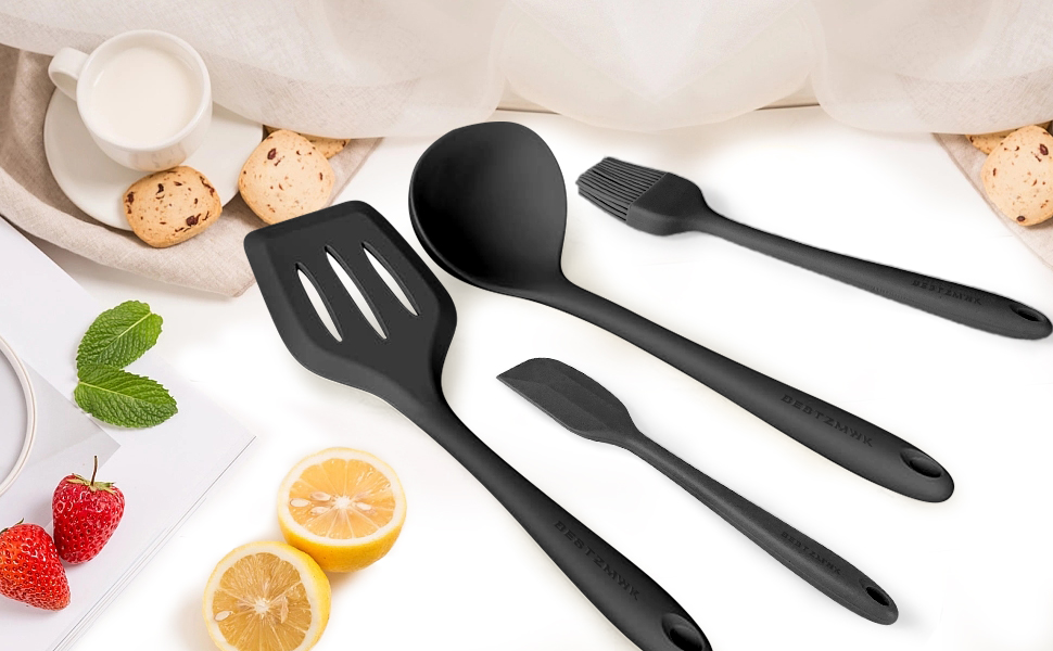 silicone kitchen utensils set