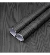 Abyssaly Wood Contact Paper, Thicken Natural Wood Peel and Stick Wallpaper for Cabinets, Self Adh...