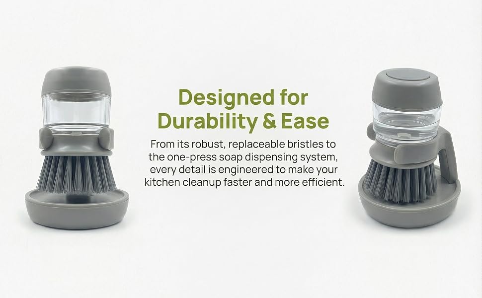 soap dispensing dish brush soap dispensing palm brush