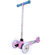 Peppa Pig Self Balancing Kick Scooter with Light Up Wheels, Extra Wide Deck, 3 Wheel Platform, Fo...
