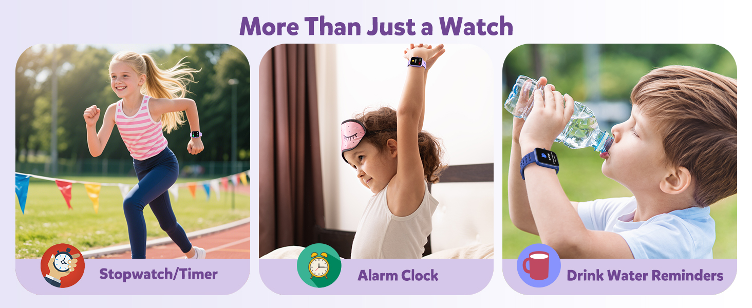 IP68 Waterproof Pedometer, Step Counter, Puzzle Games for Girls Teens 5-16, 81 Sport Mode