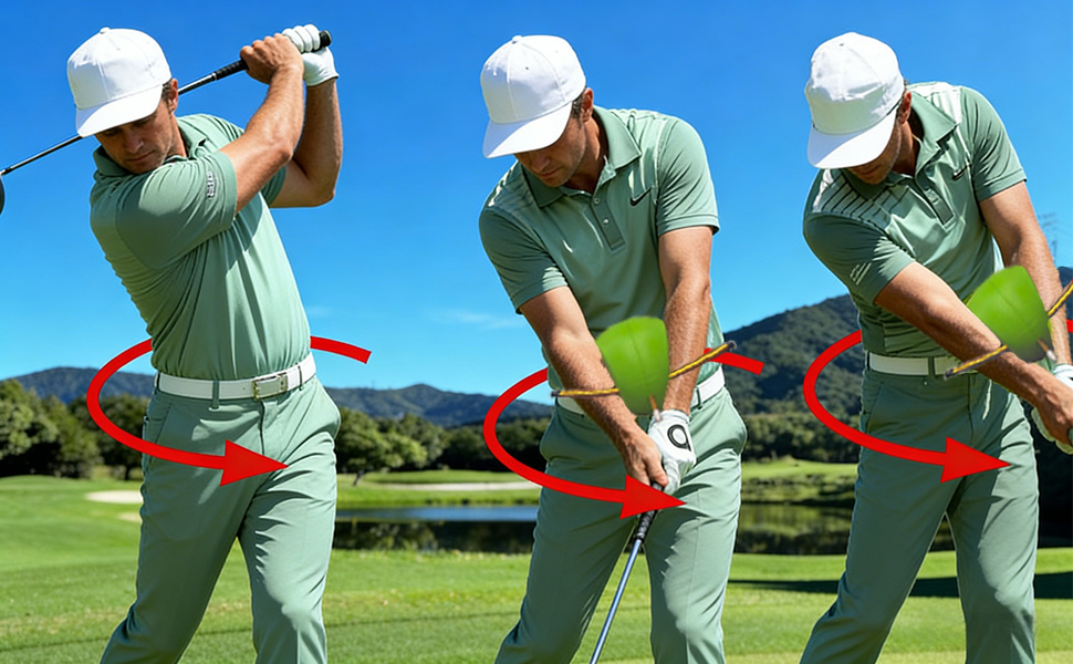 Golf Swing Trainers for Posture Correction Practice