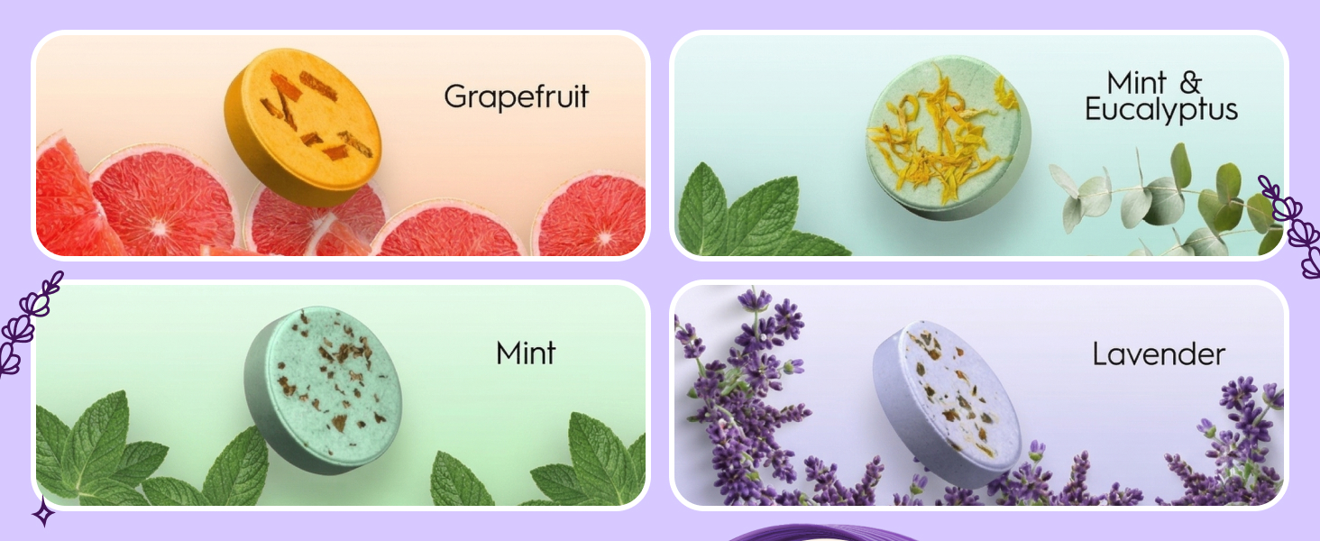 shower steamers aromatherapy