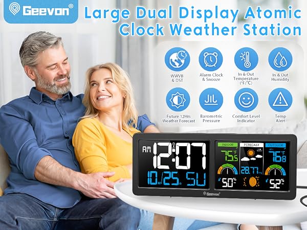 atomic weather clock