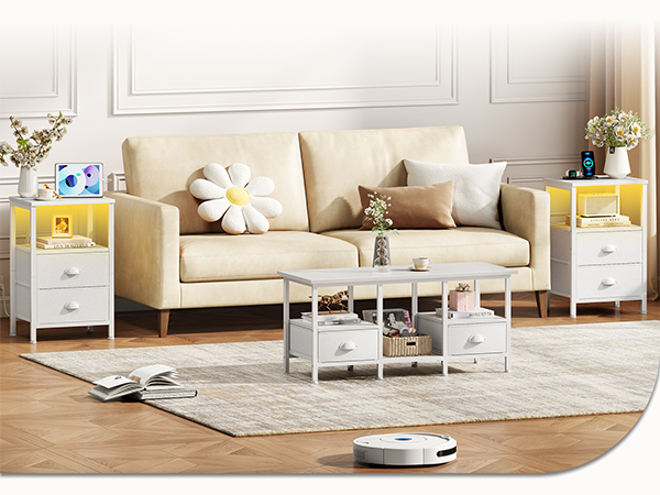 nightstand living room