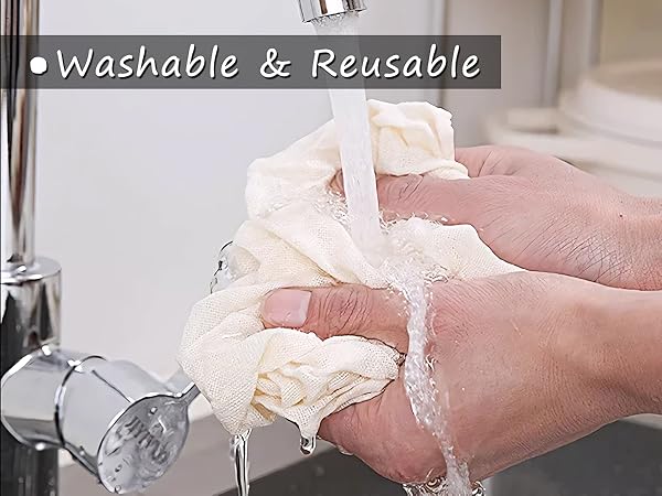 Reusable &amp; Washable