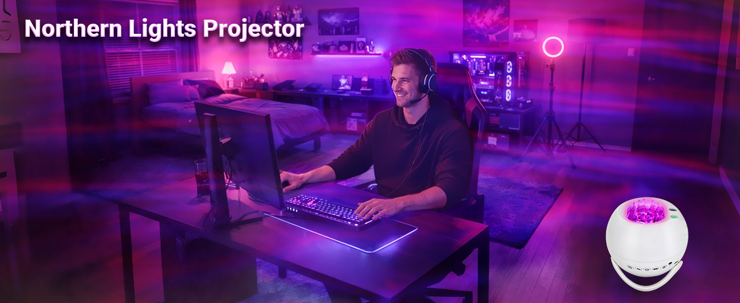 star projector galaxy light