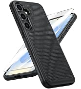 FNTCASE for Samsung Galaxy S25 Case: Dual Layer Heavy Duty Cell Phone Protective Cover Shockproof...