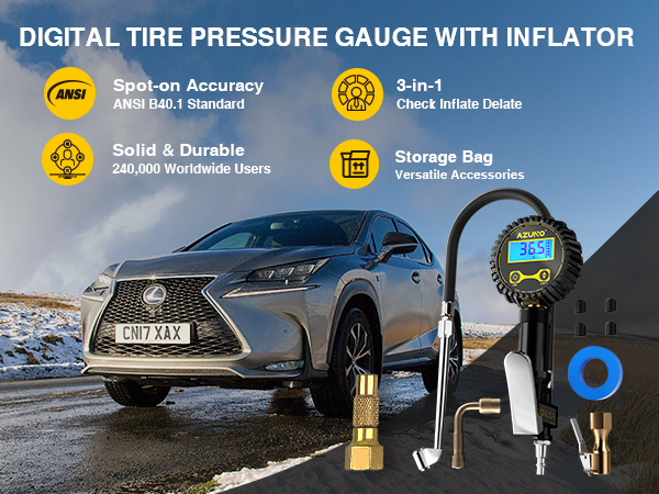 digital tire pressure gauge