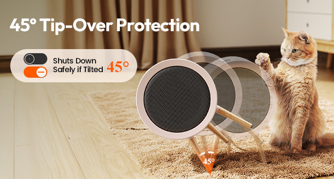 small space heater for office desk heater for office quiet small ceramic heater