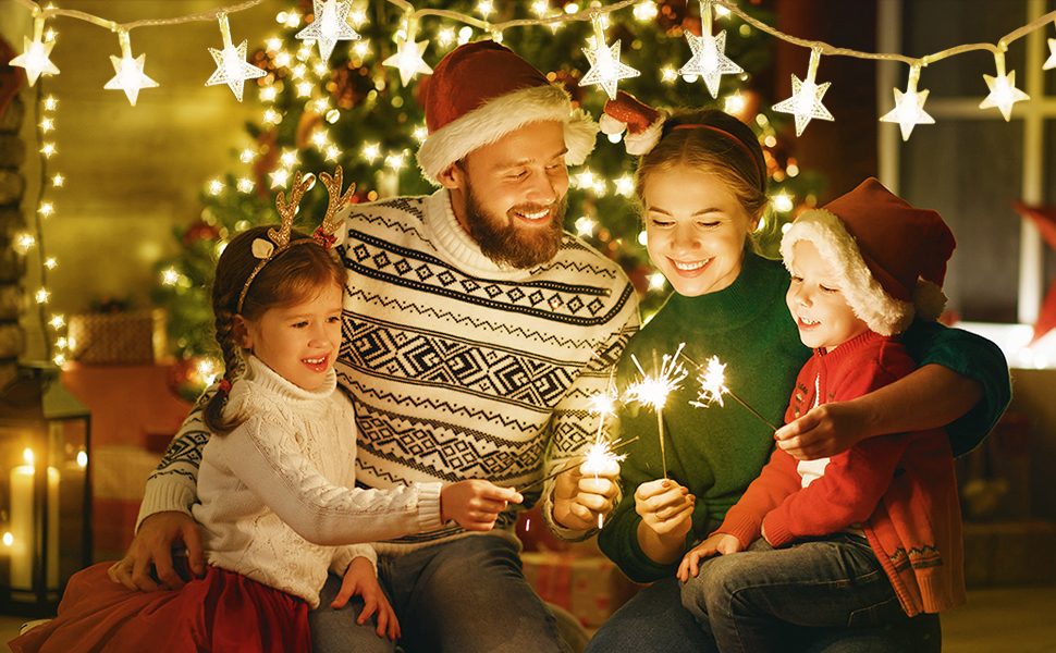 Color Changing Star String Lights