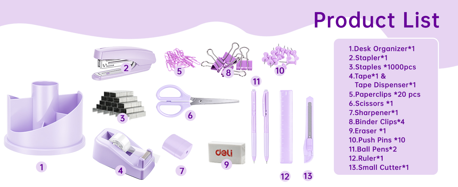 Office Supplies Set