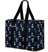 Becokan Large Tote Bag for Women Waterproof with 12 Pockets Top Zipper Closure Utility Teacher Nu...