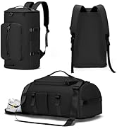 MIYCOO Gym Bag for Men Women with Shoes Compartment - Duffle Bag, Travel Backpack, Sports Backpac...