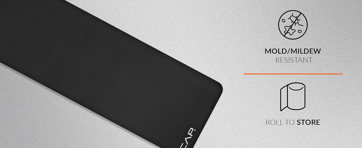 Alfombra de yoga gruesa mat portátil estera de pilates mat gimnasio mat liviano para principiantes