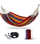 CHULIM Brazilian Double Hammock with Tree Straps,Extra Large 240x160cm,2 Persons Hammock for Back...