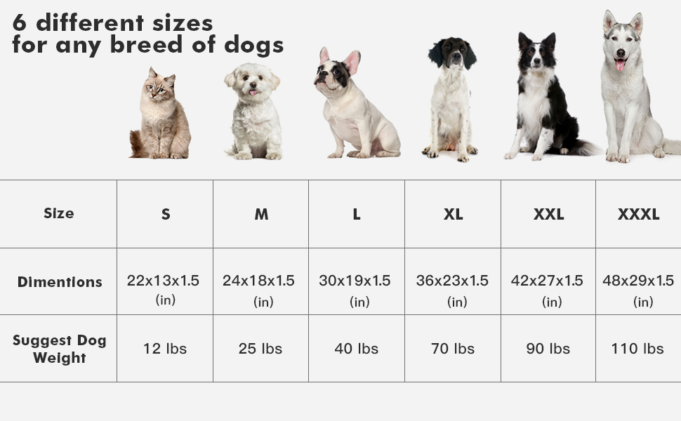 dog crate pad dog bed