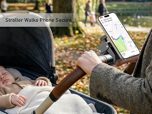 stroller phone holder