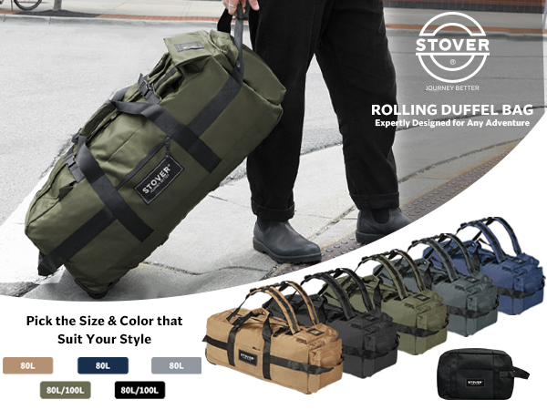 rolling duffel bag