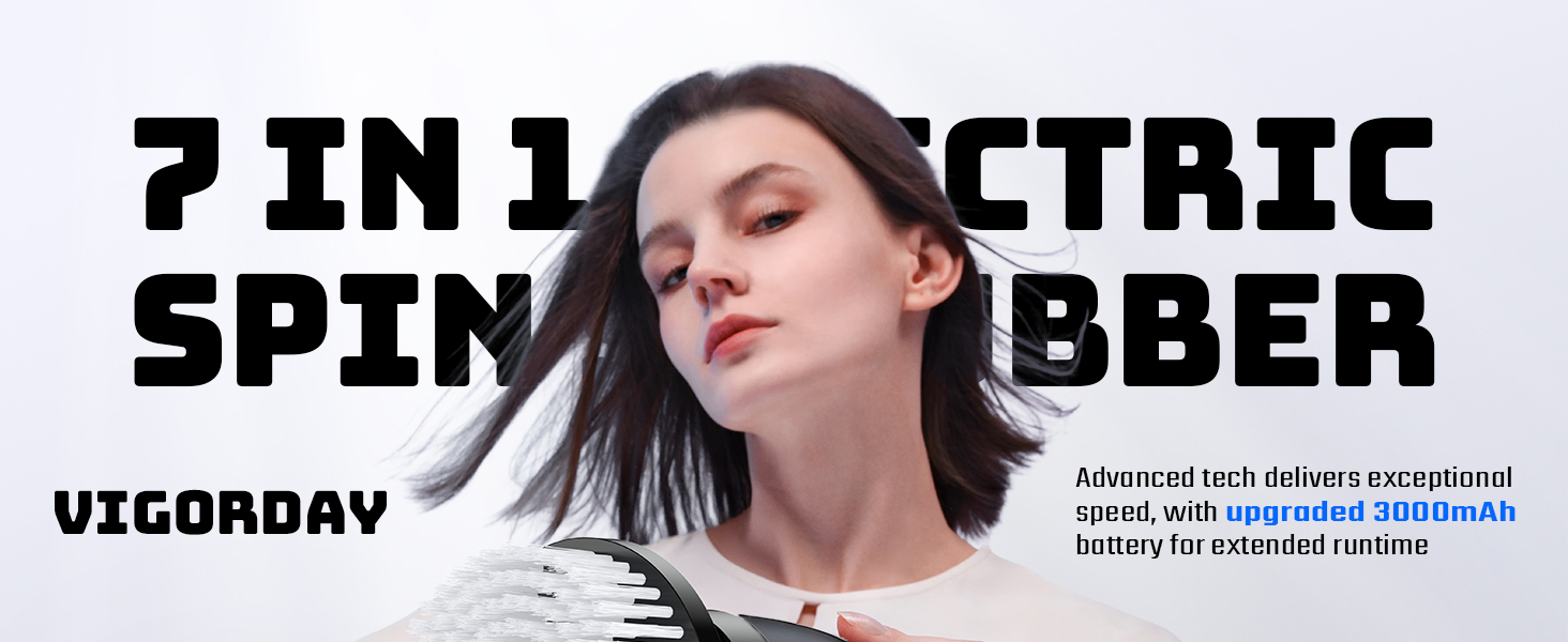 Convenient handheld electric cleaning brush