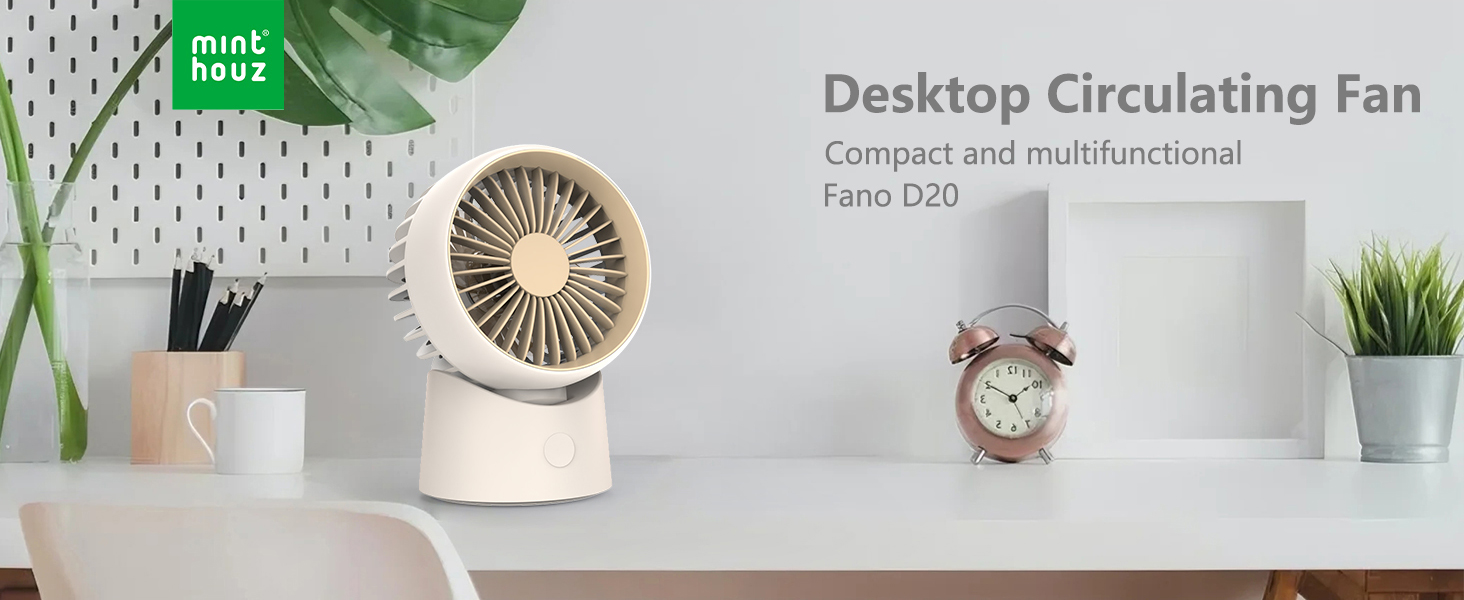 Mini Desktop Circulating Fan