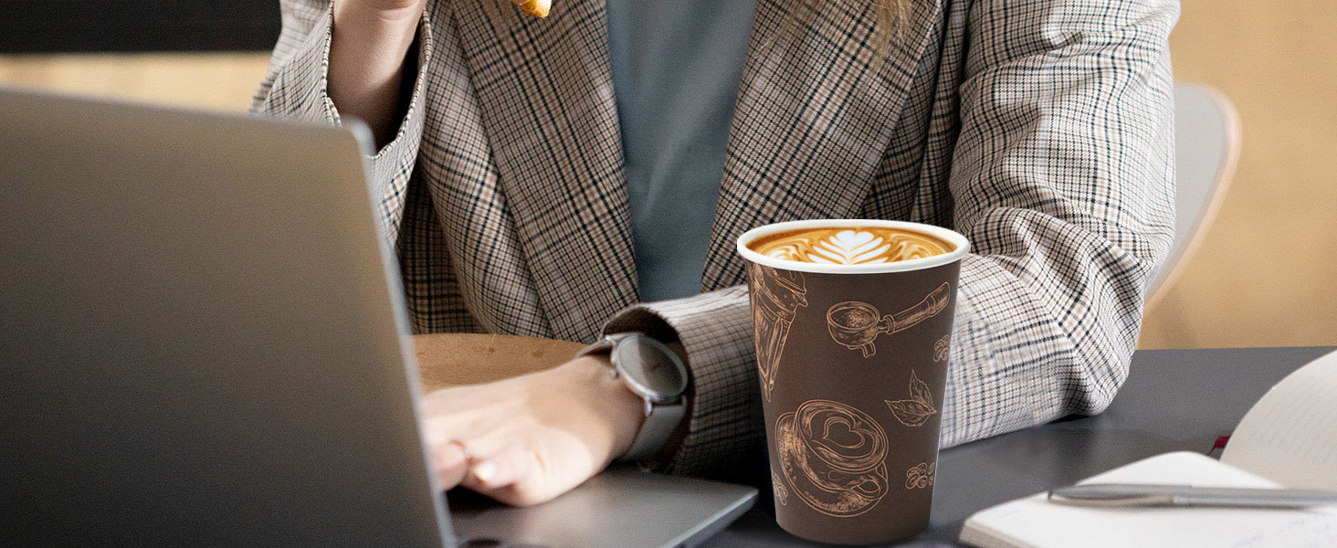 paper hot cups 12 oz coffee cups hot beverage cups paper cups 12 oz cold disposable coffee cups 