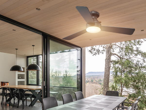 ceiling fans with lights and remote