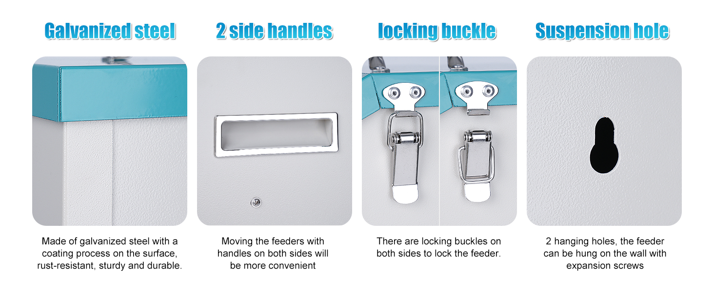 dog cat dry food dispenser