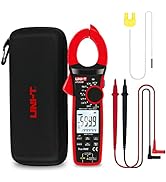 UNI-T Digital Clamp Meter UT208B Inrush Current AC/DC 1000A TRMS HVAC Volt Amp Ohm Meter Clamp On...