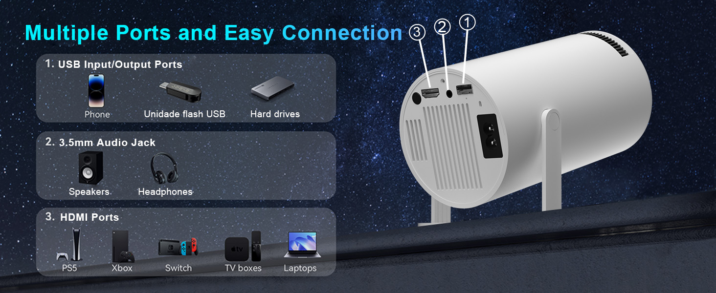 small projector portable