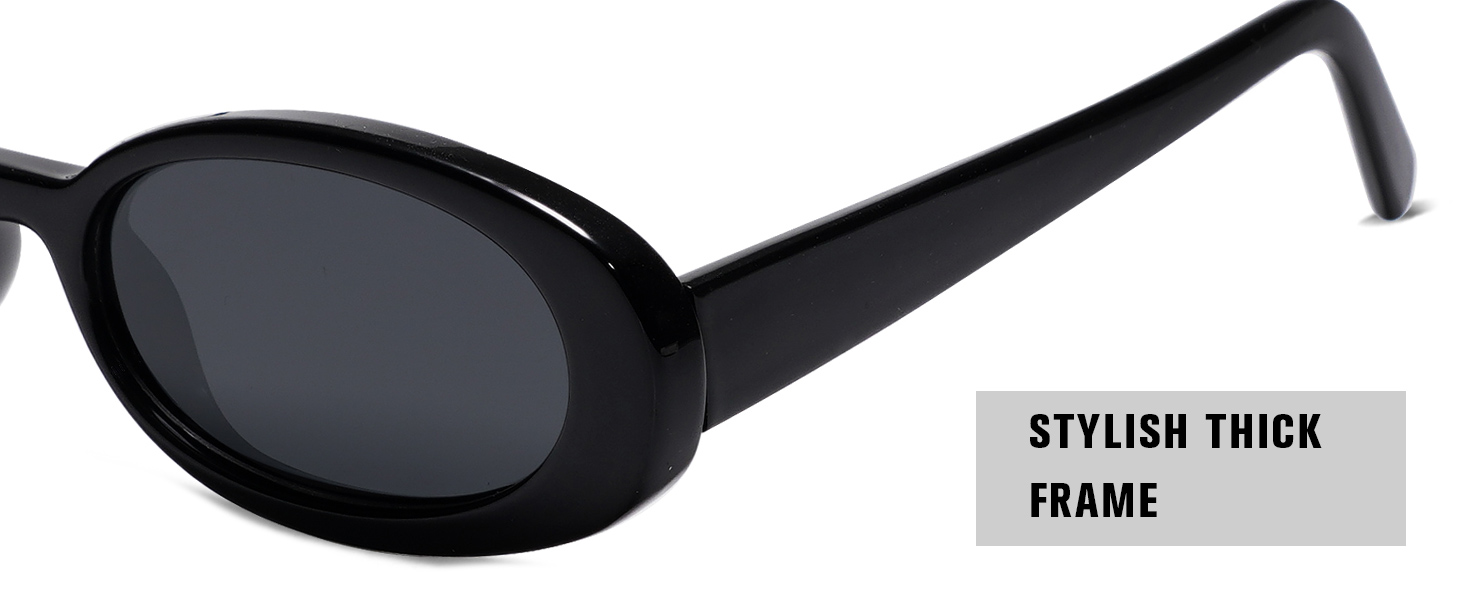 black sunglasses