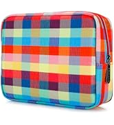 E-Tree Cute Makeup Bag,Big Travel Make up Pouch,Zipper Large Toiletry Cosmetic Brush Skin Care Ca...
