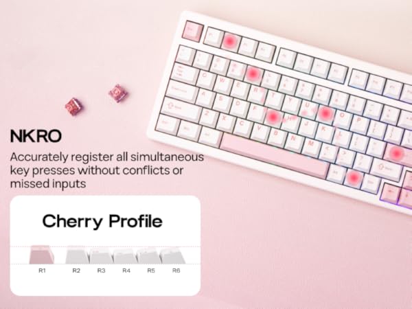 Programmable Wireless Gaming Keyboard