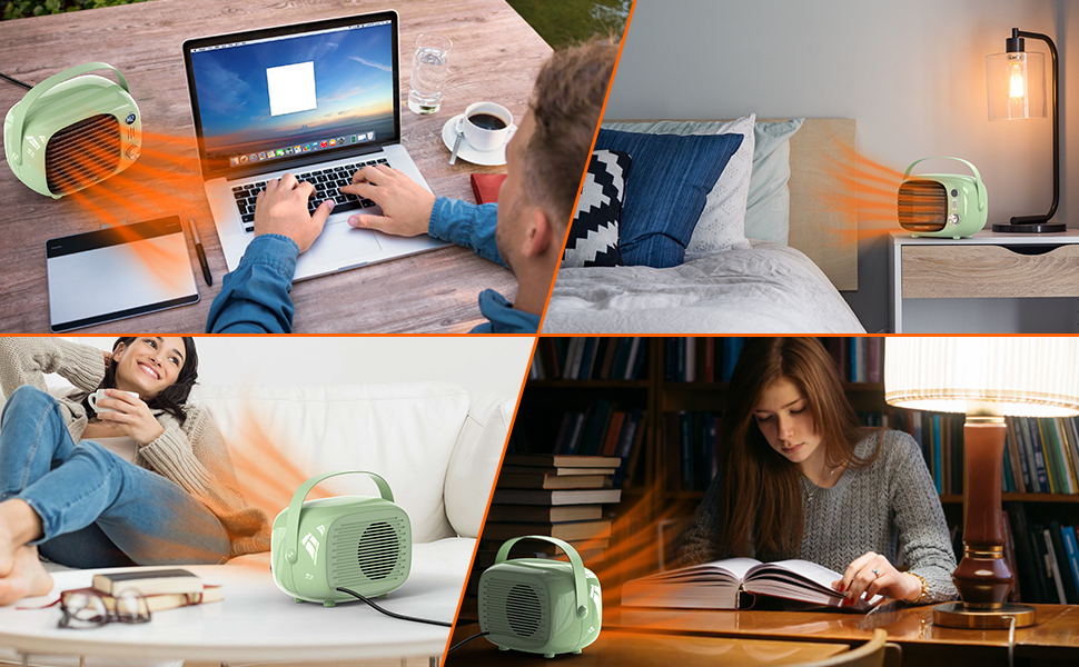 Portable space heater