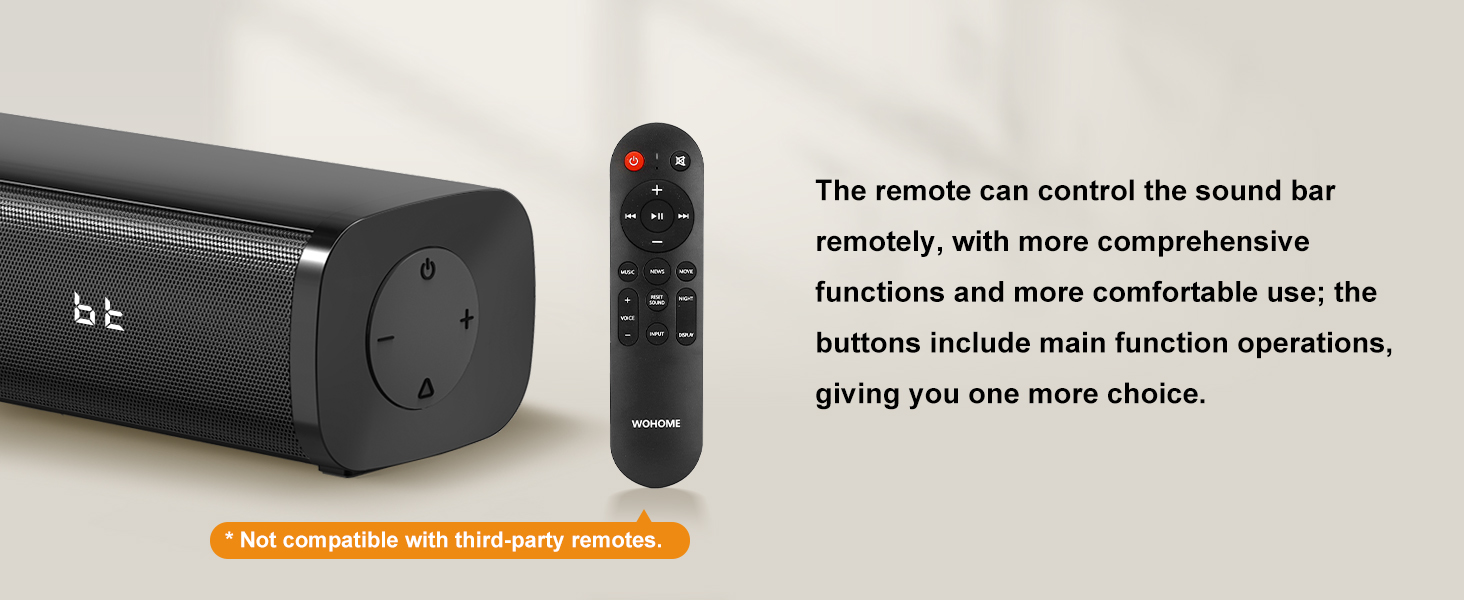 remote and buttons