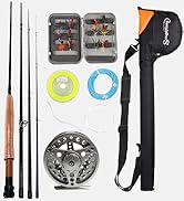 fly fishing rod reel combo