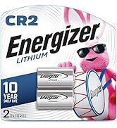 Energizer CR2 Lithium Batteries (2 Pack), 3V Photo Batteries