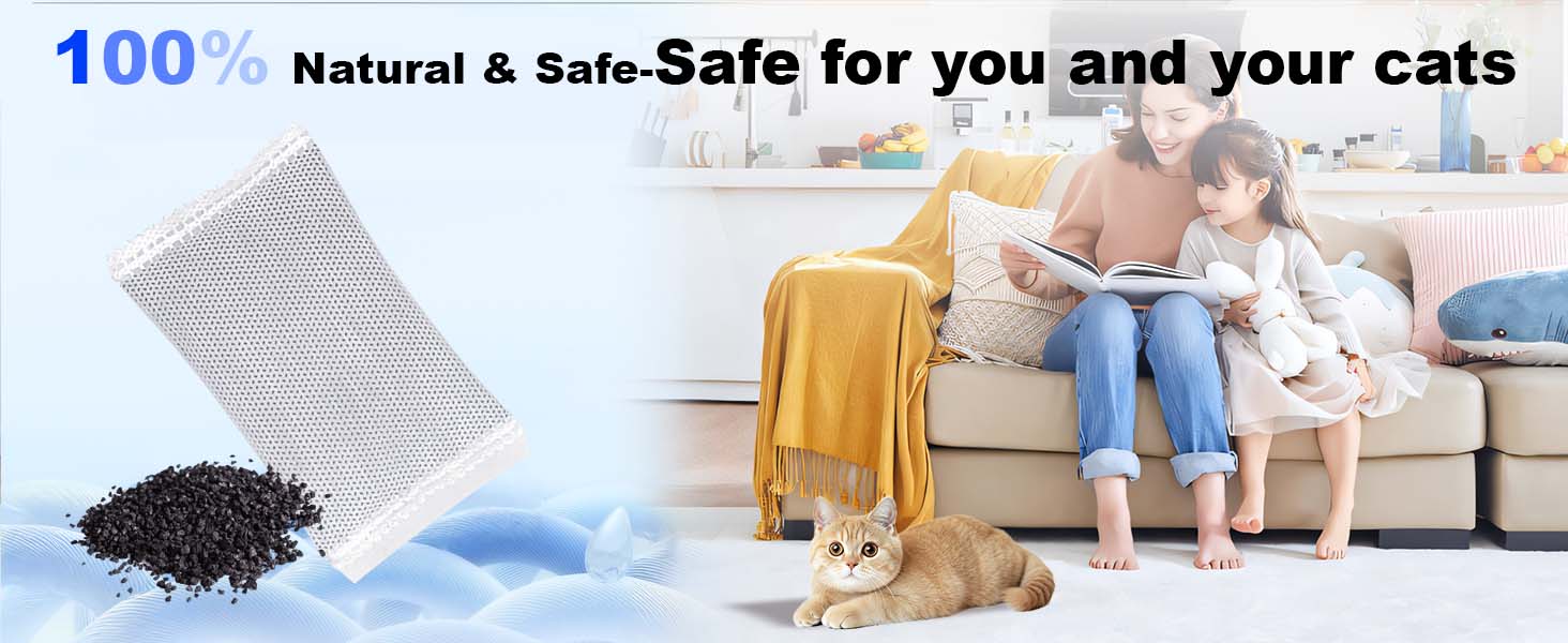 100%Natural &amp; Safe-Safe for you andyour cats